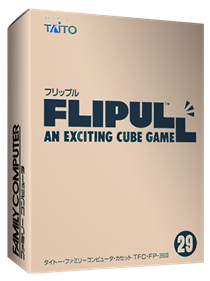 Flipull: An Exciting Cube Game - Box - 3D Image