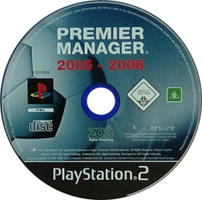 Premier Manager 2005-2006 - Disc Image