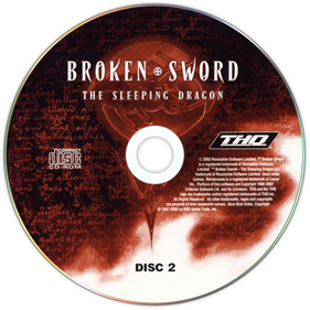 Broken Sword: The Sleeping Dragon - Disc Image