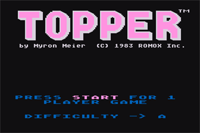 Topper - Screenshot - Game Title Image