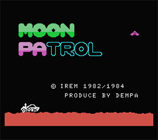 Moon Patrol - Screenshot - Game Title Image