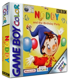 Noddy and the Birthday Party - Box - 3D Image