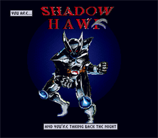 Shadowhawk - Screenshot - Game Title Image