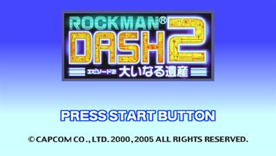 Rockman Dash 2: Episode 2: Great Inheritance - Screenshot - Game Title Image