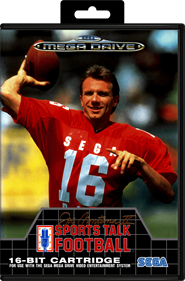 Joe Montana II: Sports Talk Football - Box - Front - Reconstructed Image