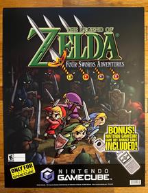 The Legend of Zelda: Four Swords Adventures - Advertisement Flyer - Front Image