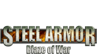Steel Armor: Blaze of War - Clear Logo Image