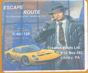 Escape Route: The Adventures of Eric Hawthorne - Box - Front Image