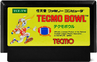 Tecmo Bowl - Cart - Front Image