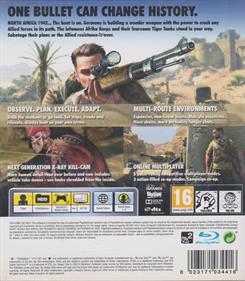 Sniper Elite III - Box - Back Image