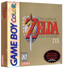 The Legend of Zelda: Link's Awakening DX - Box - 3D Image
