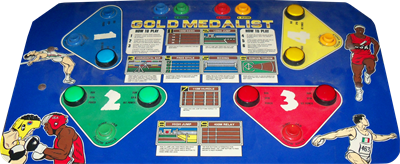 Gold Medalist - Arcade - Control Panel Image
