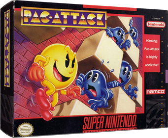 Pac-Attack - Box - 3D Image