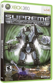 Supreme Commander - Box - 3D Image