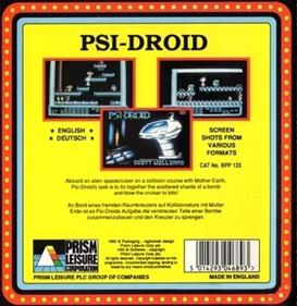 PSI-Droid - Box - Back Image