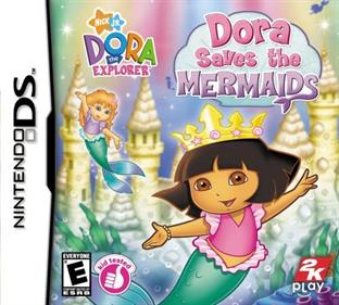 Dora the Explorer: Dora Saves the Mermaids - Box - Front Image