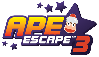 Ape Escape 3 - Clear Logo Image
