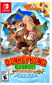 Donkey Kong Country: Tropical Freeze - Box - Front - Reconstructed Image