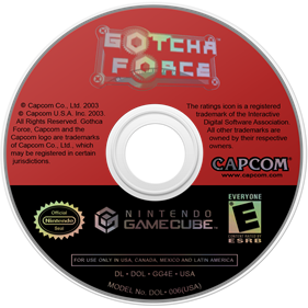 Gotcha Force - Disc Image