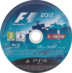 F1 2012 - Disc Image