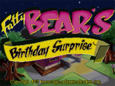 Fatty Bear's Birthday Surprise - Screenshot - Game Title Image
