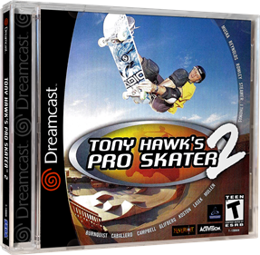 Tony Hawk's Pro Skater 2 - Box - 3D Image