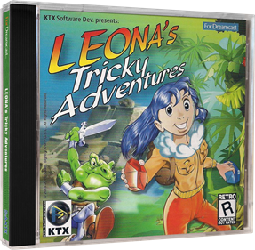 Leona's Tricky Adventures - Box - 3D Image