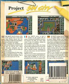 Sim City - Box - Back Image