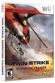 Twin Strike: Operation Thunder - Box - 3D Image