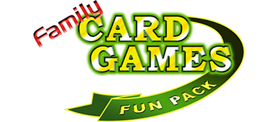 Family Card Games Fun Pack - Clear Logo Image