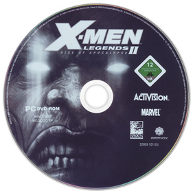 X-Men Legends II: Rise of Apocalypse - Disc Image