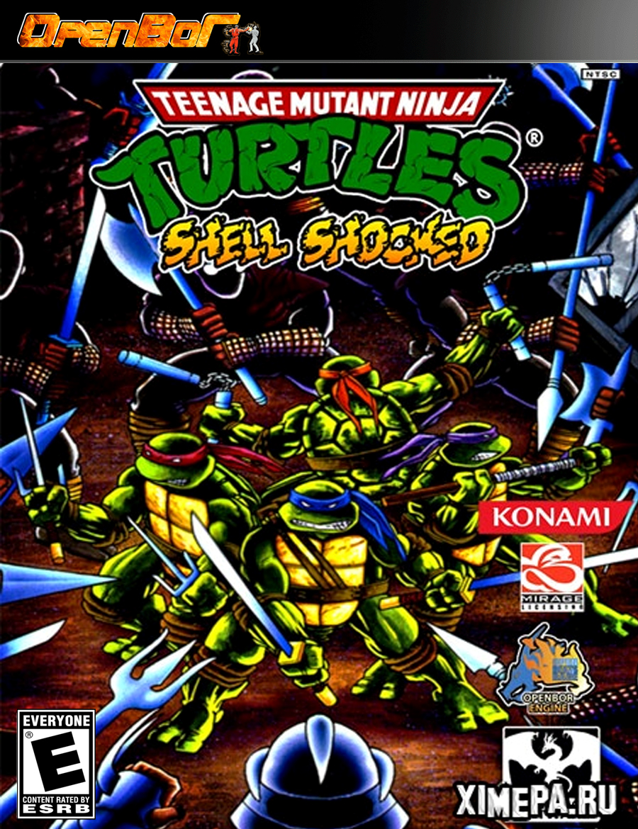 Teenage Mutant Ninja Turtles: Shell Shocked [The Arcade Game] by White  Dragon - Game Jolt