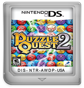 Puzzle Quest 2 - Fanart - Cart - Front