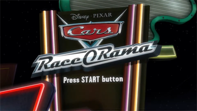 Cars Race-O-Rama - Screenshot - Game Title Image