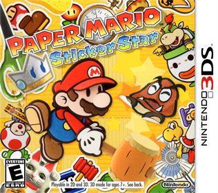 Paper Mario: Sticker Star - Box - Front Image