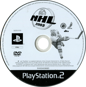 NHL 2003 - Disc Image