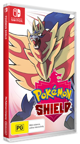 Pokémon Shield - Box - 3D Image