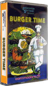 Burger Time - Box - 3D Image