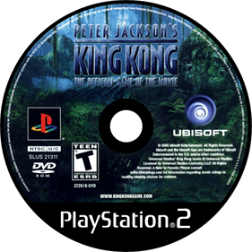 Peter Jackson's King Kong: The Official Game of the Movie - Disc Image