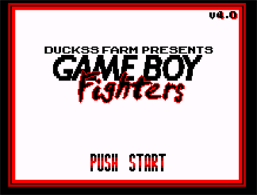 Gameboy Fighters - Screenshot - Game Title Image
