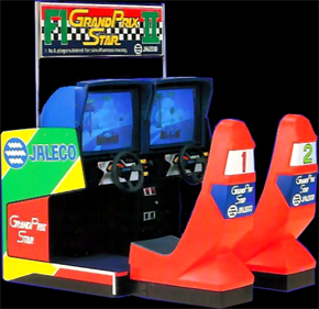 F1 Grand Prix Star II - Arcade - Cabinet Image