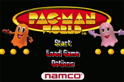 Pac-Man World - Screenshot - Game Title Image