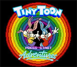 Tiny Toon Adventures: Buster Busts Loose! - Screenshot - Game Title Image