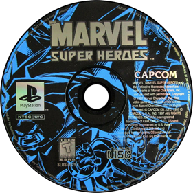 Marvel Super Heroes - Disc Image