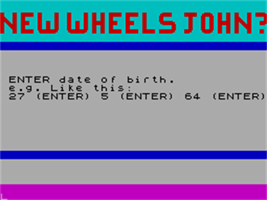 New Wheels, John? - Screenshot - Gameplay Image