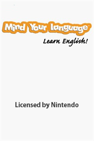 Mind Your Language: Learn English - Screenshot - Game Title Image