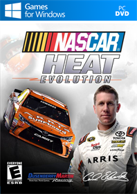 NASCAR Heat Evolution - Fanart - Box - Front Image