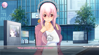 SoniComi: Communication with Sonico - Screenshot - Gameplay Image