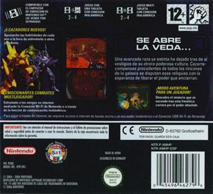 Metroid Prime: Hunters - Box - Back Image