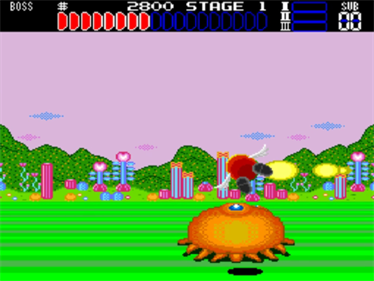 Space Fantasy Zone - Screenshot - Gameplay Image